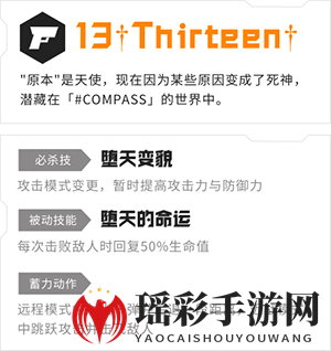 《#COMPASS 战斗天赋解析系统》英雄介绍——13Thirteen