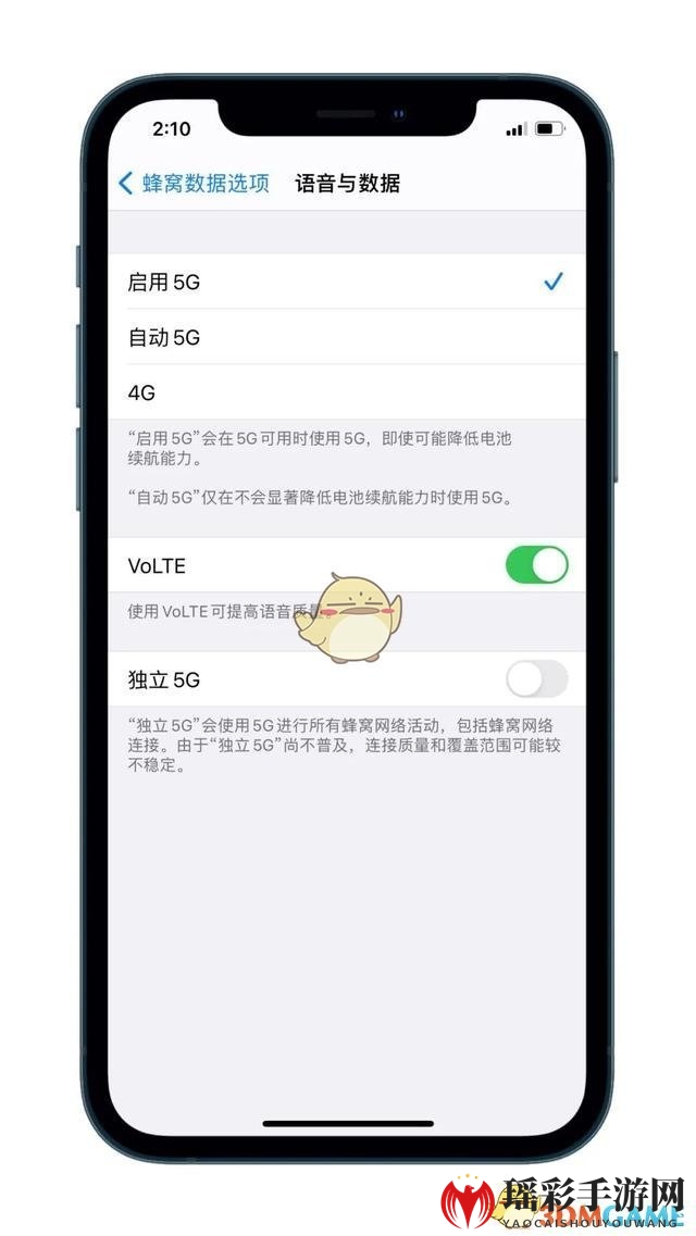 iPhone12 5G开启和关闭方法