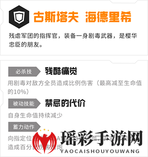 《#COMPASS 战斗天赋解析系统》英雄介绍——古斯塔夫海德里希