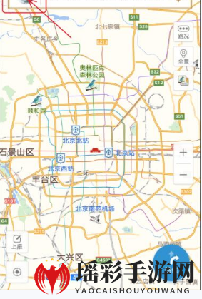 《百度地图》测速方法